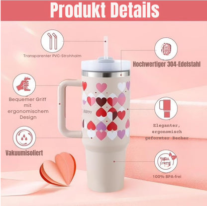 1,18 L Isolierbecher – Dein perfekter Begleiter für heisse und kalte Getränke!